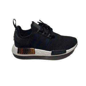 adidas NMD R1 Core Black Metallic Womens Shoes